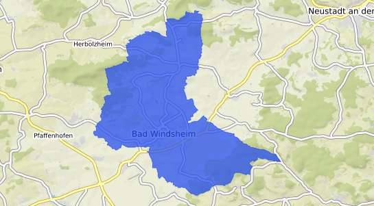 Bodenrichtwertkarte Bad Windsheim